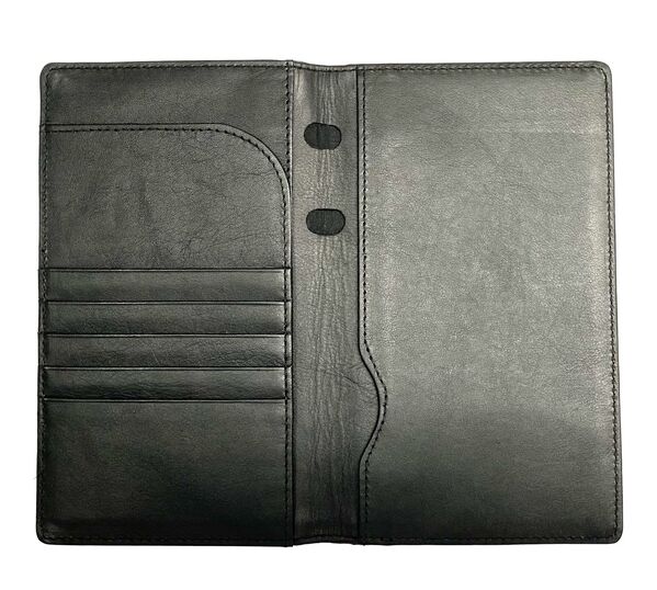 Kangaroo Leather Passport Wallet