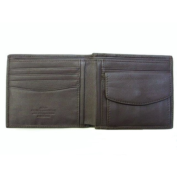 1003CP Mens Wallet Crocodile and Cow leather