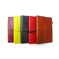 A6 Wrap Journal Antique  Kangaroo leather
