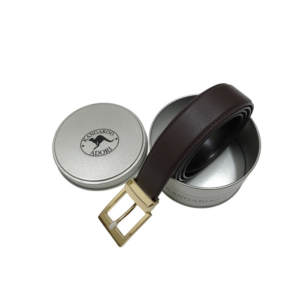 B9397 Mens Kangaroo leather Belt