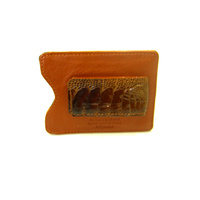 EW4214 Magnetic Money Clip Emu/Kangaroo leather