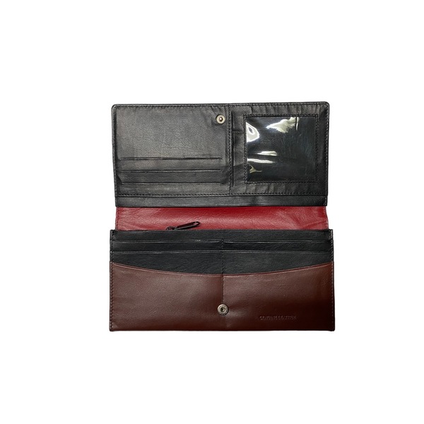 MVW98 Ladies Wallet Three Tone Cow leather