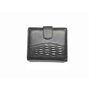 2088CP Ladies wallet Crocodile and Cow leather