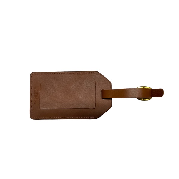 AC9095 Cow leather luggage tag