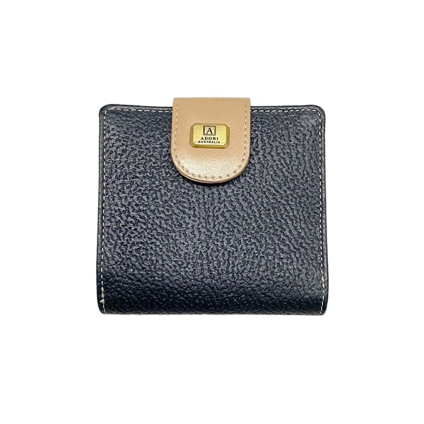 KP5110 Ladies Wallet Navy/Beige Kangaroo leather 