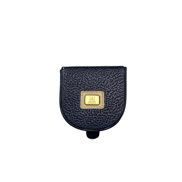 KP5118 Coin Case Flip Up Navy/Beige kangaroo leather
