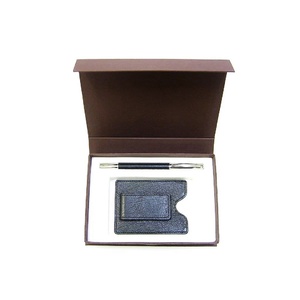 KW3 Money Clip & Pen Kangaroo leather Gift Set
