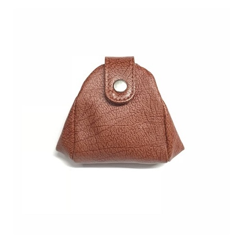 AK1143 Antique Tan Kangaroo leather Coin Case