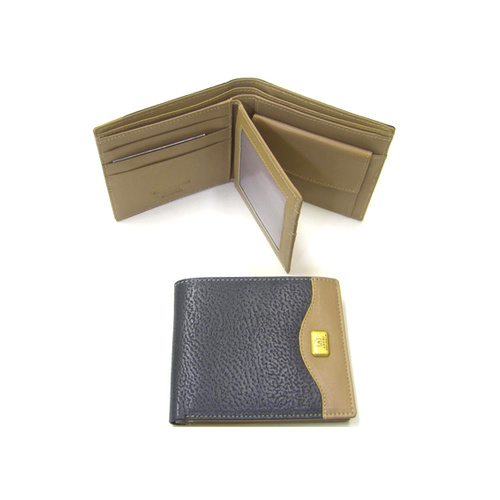KP2093 Navy/Beige Kangaroo leather