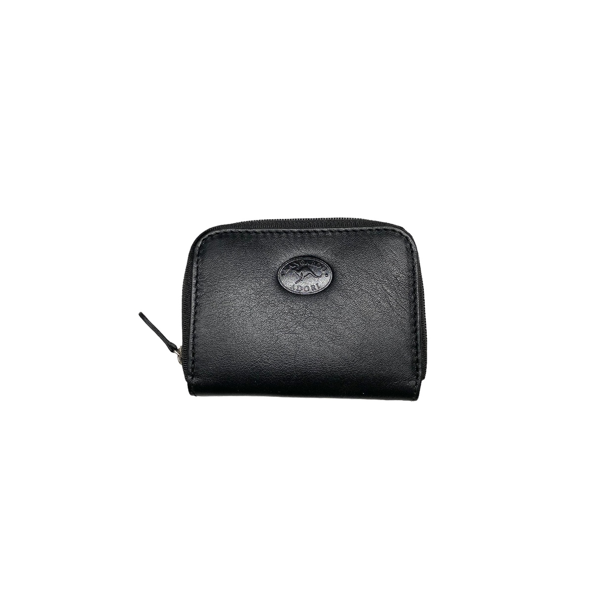 KW3172 Coin case Black kangaroo leather