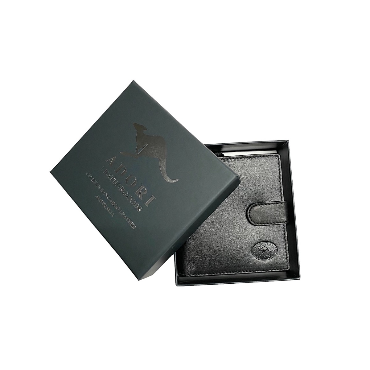 KW3175 Black kangaroo leather