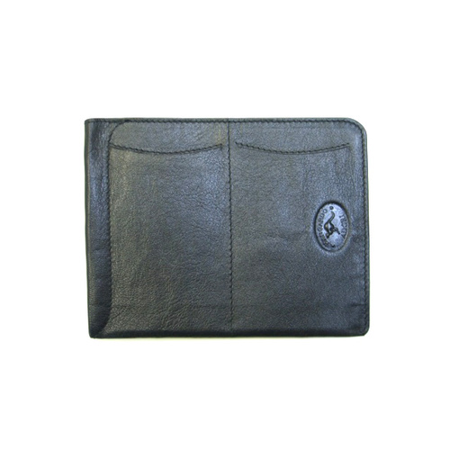 KW3196 Black kangaroo leather